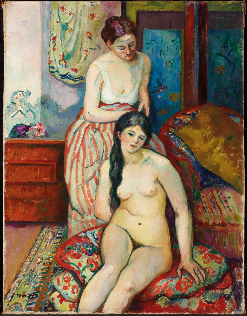 saç modeli by Henri Charles Manguin