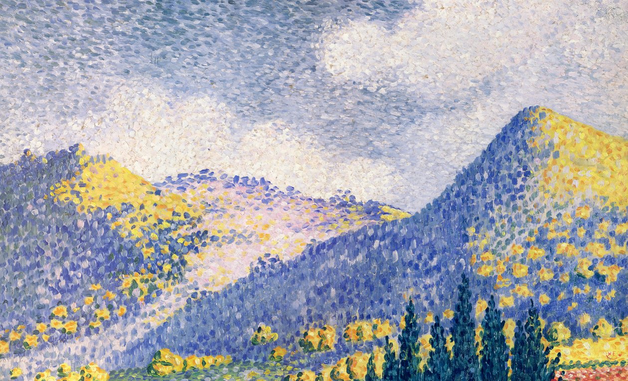 Dağlık Manzara by Henri Edmond Cross
