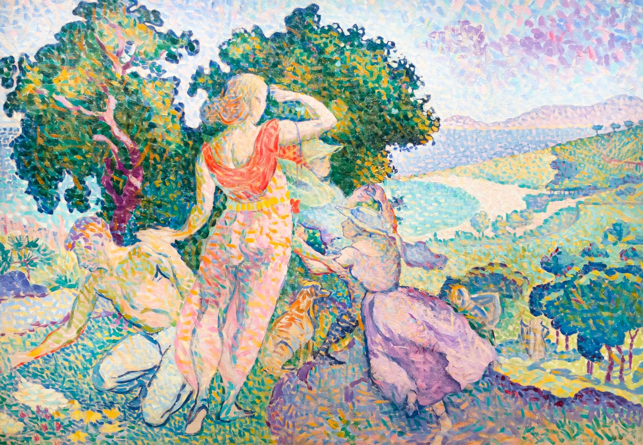 geziciler by Henri Edmond Cross
