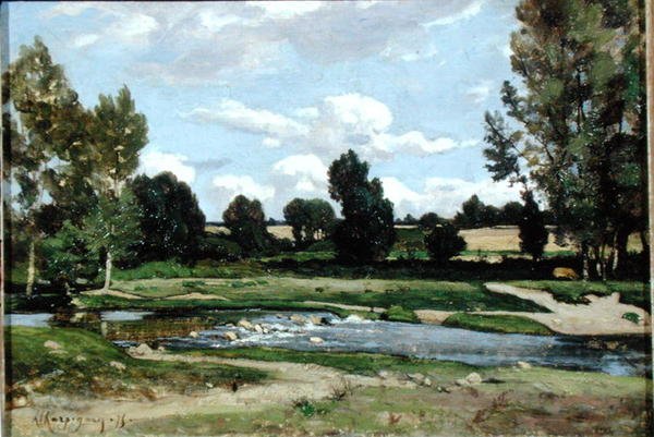 Nehir (tuval üzerine yağlı boya) by Henri Joseph Harpignies