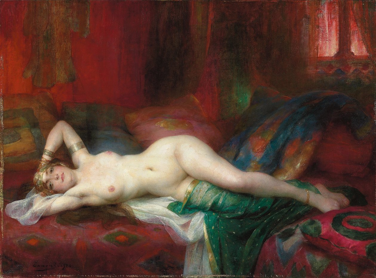 Odalık, 1920 by Henri Adrien Tanoux
