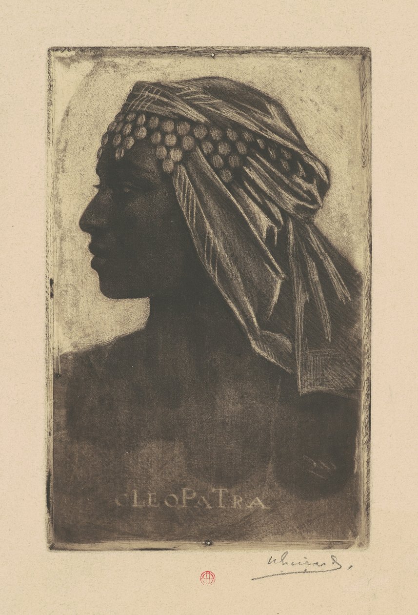 Kleopatra by Henri Charles Guérard