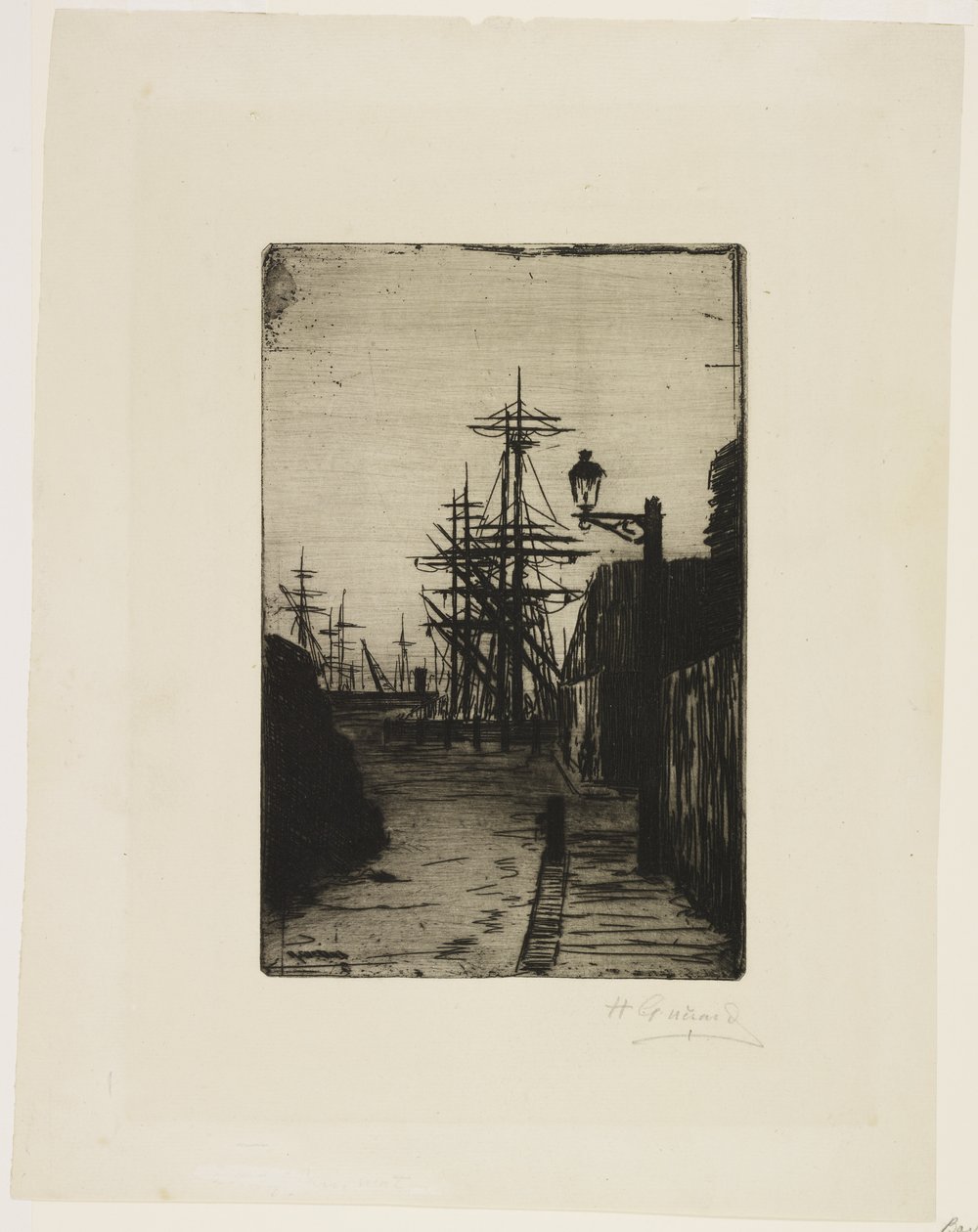rıhtımlar by Henri Charles Guérard