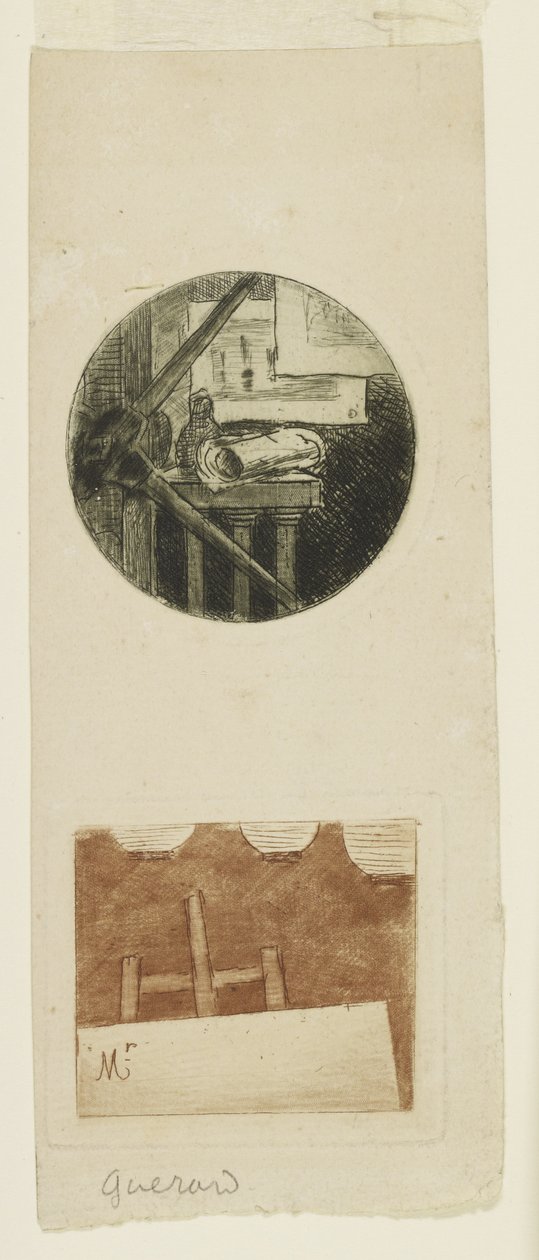 Yer Kartı by Henri Charles Guérard