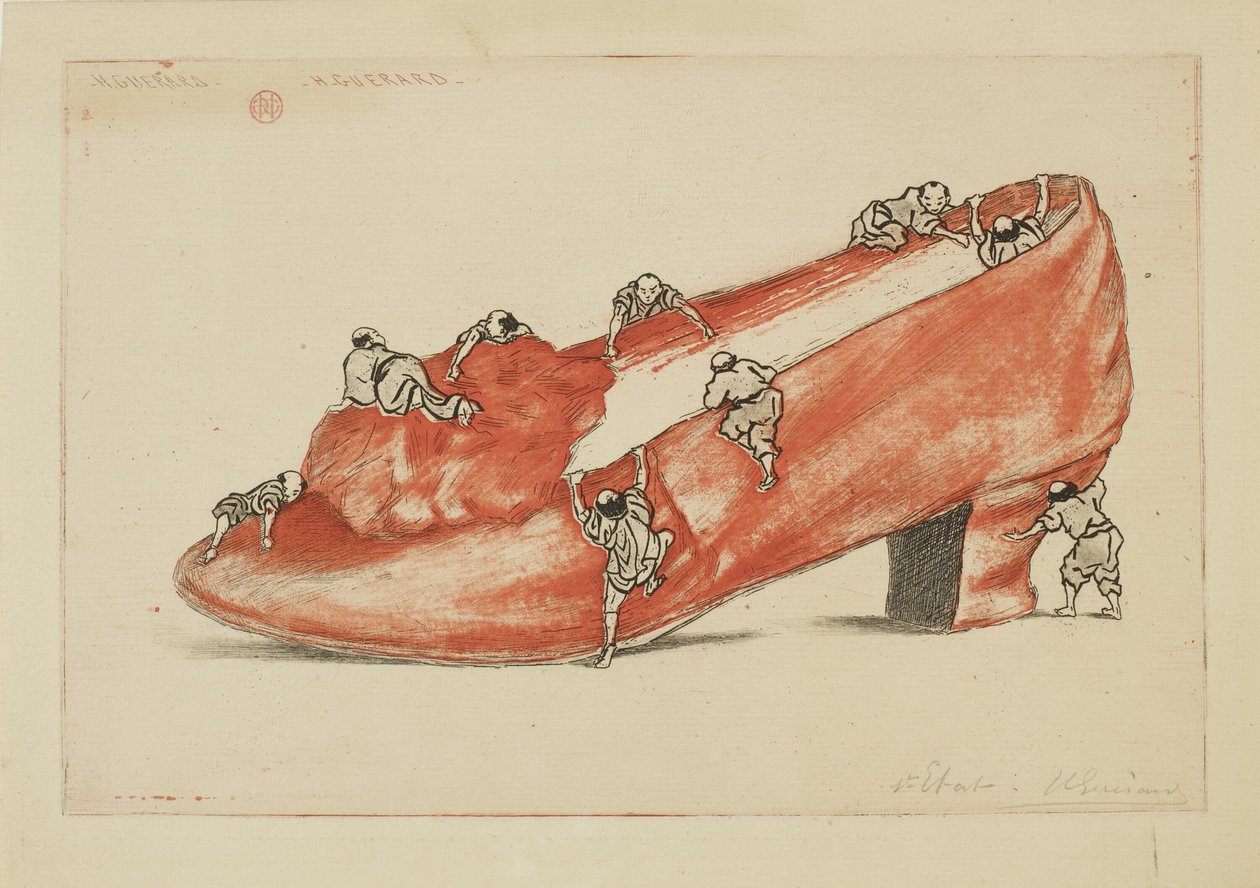 Ayakkabının Saldırısı by Henri Charles Guérard