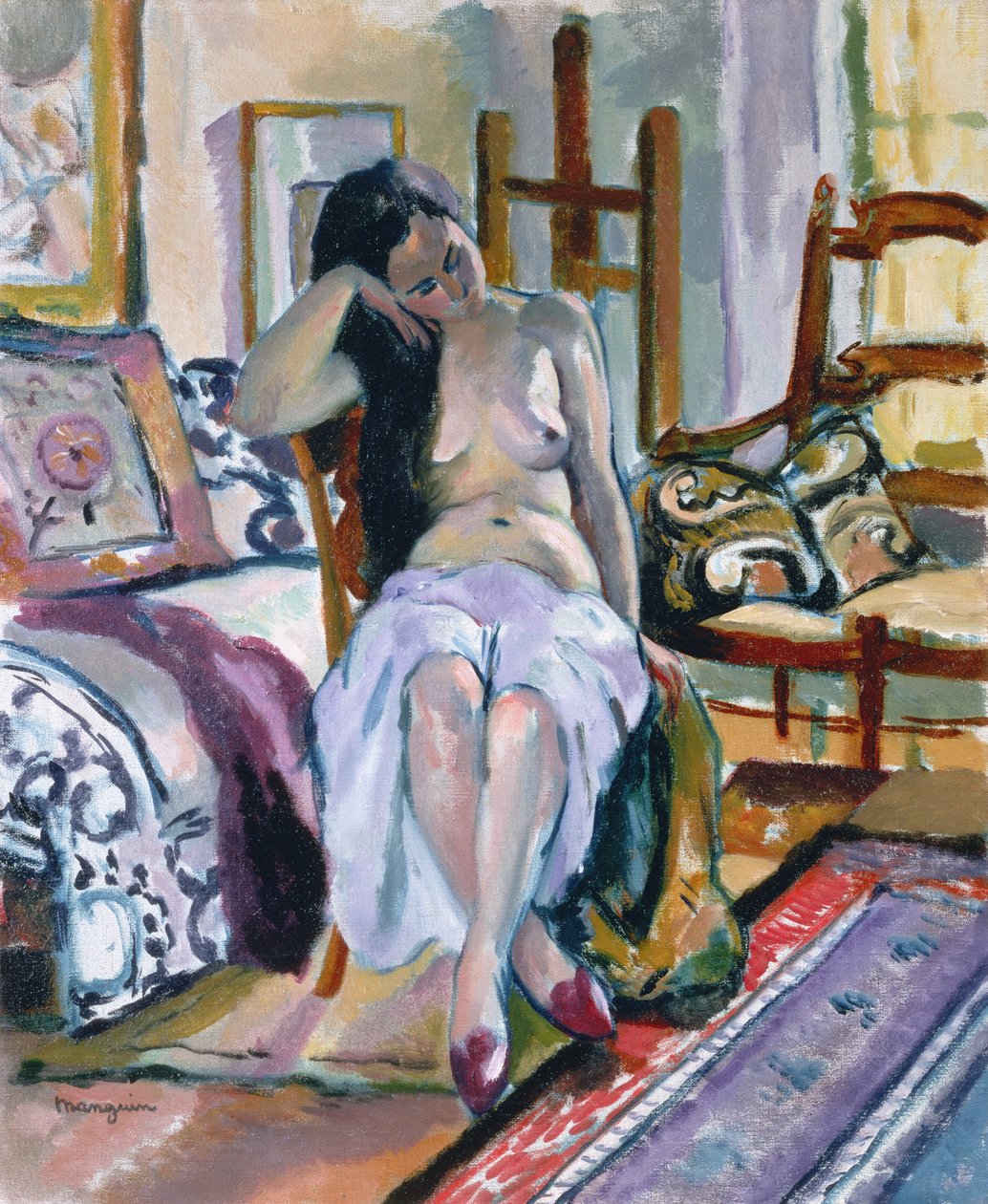 Bir İç Çıplak by Henri Charles Manguin