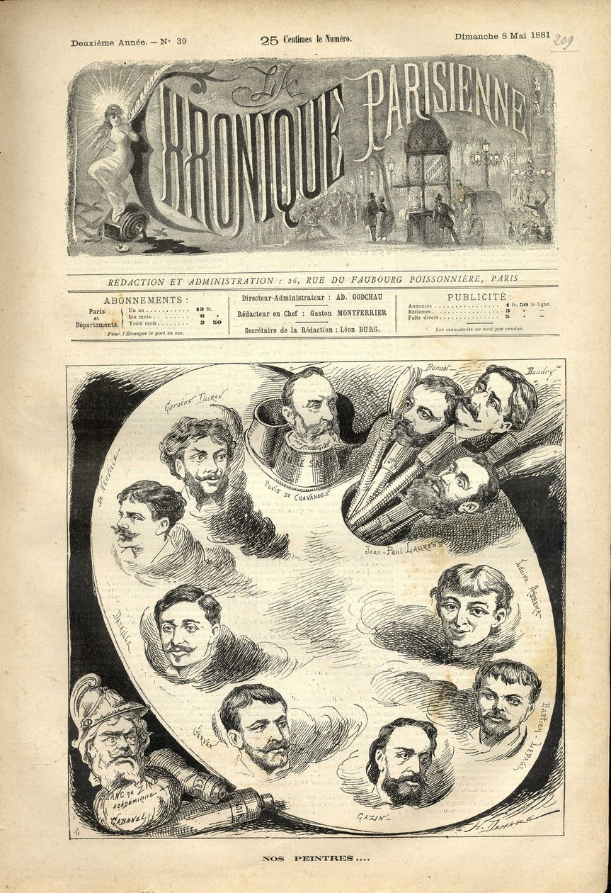 Paris Chronicle by Henri Demare