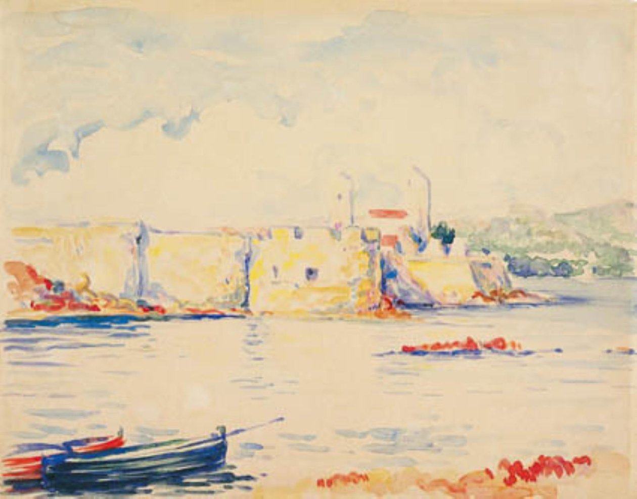 antibes by Henri Edmond Cross