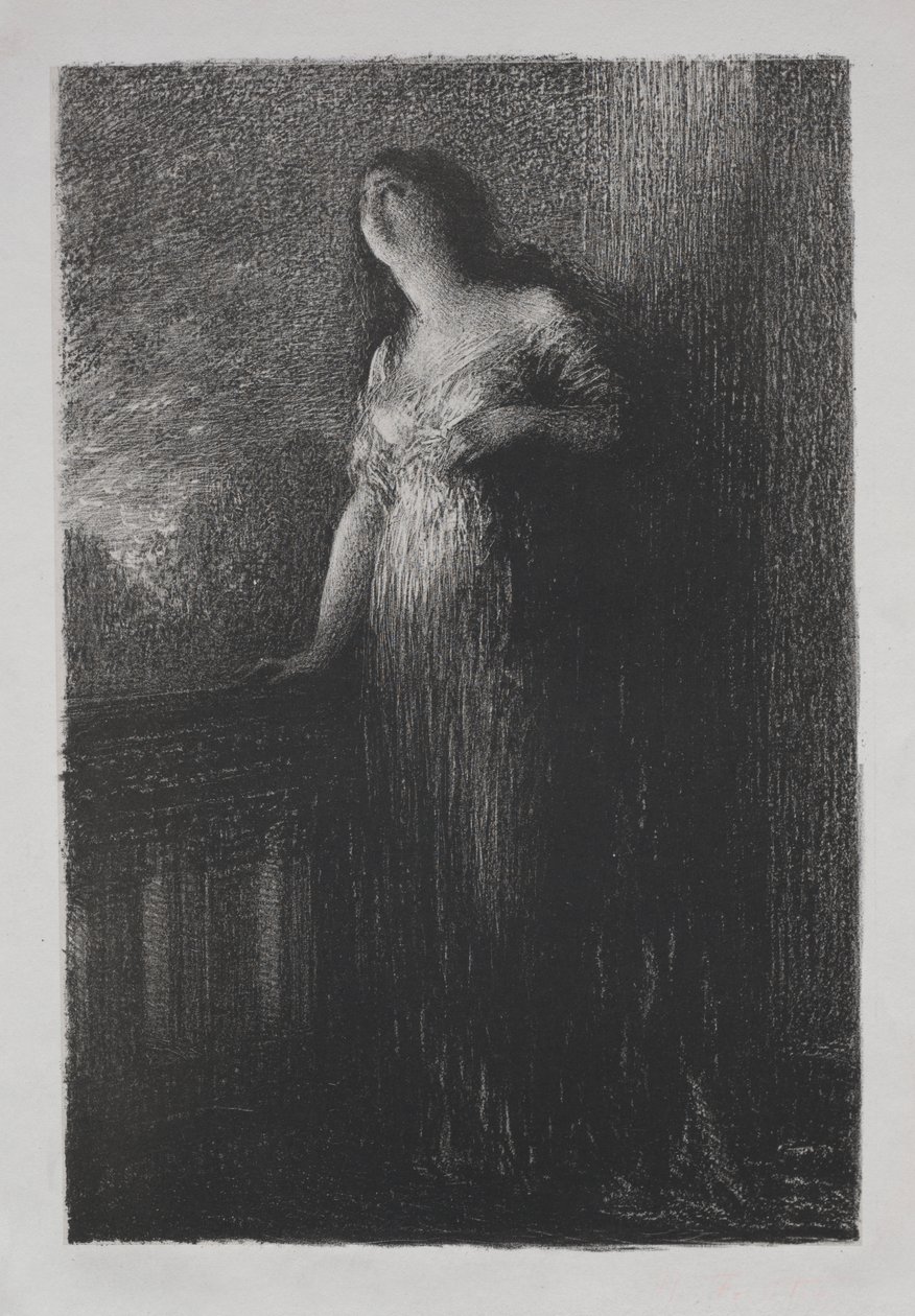 Geceye Güvenmek by Ignace Henri Jean Fantin Latour