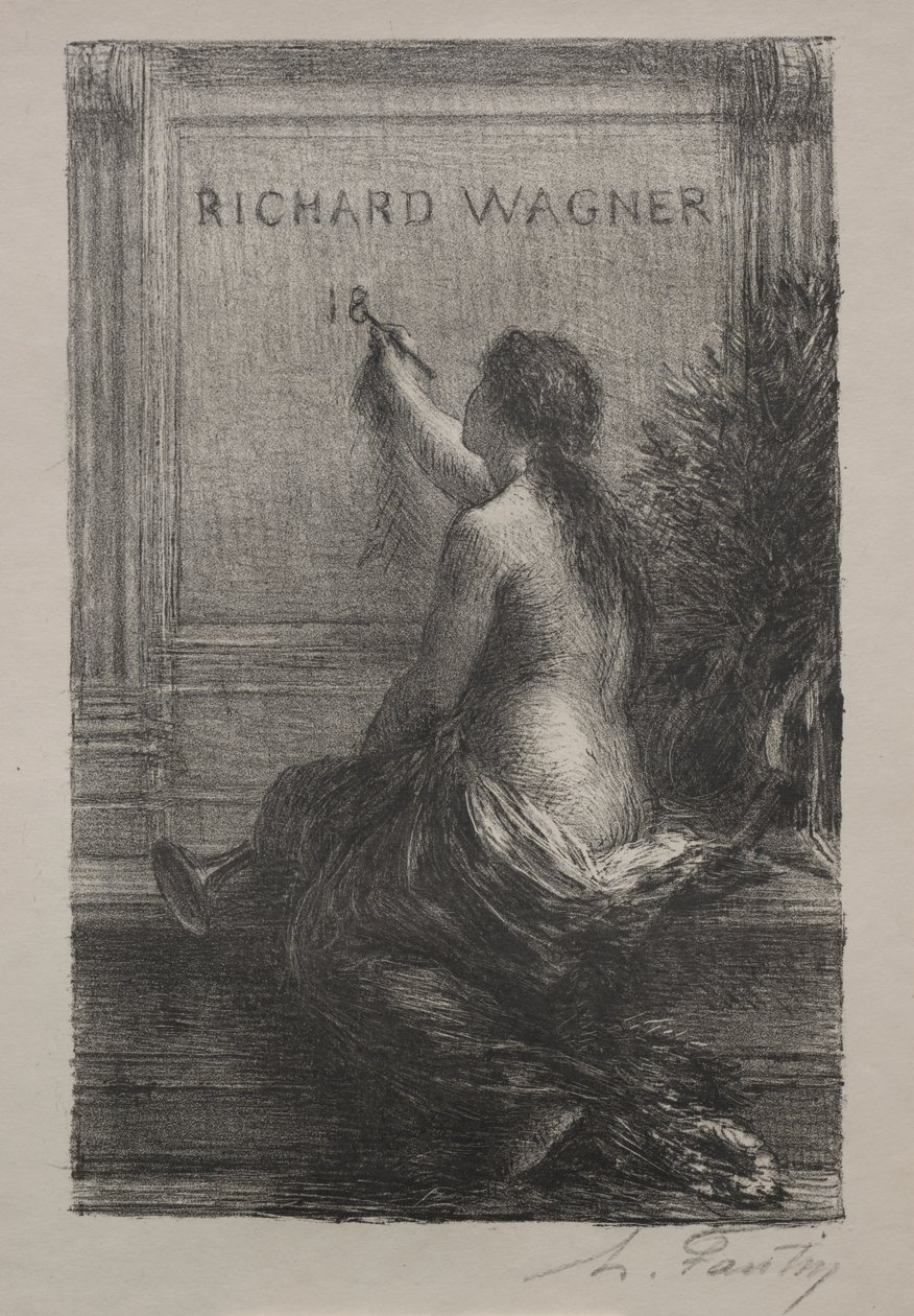 Ölümsüzlük by Ignace Henri Jean Fantin Latour