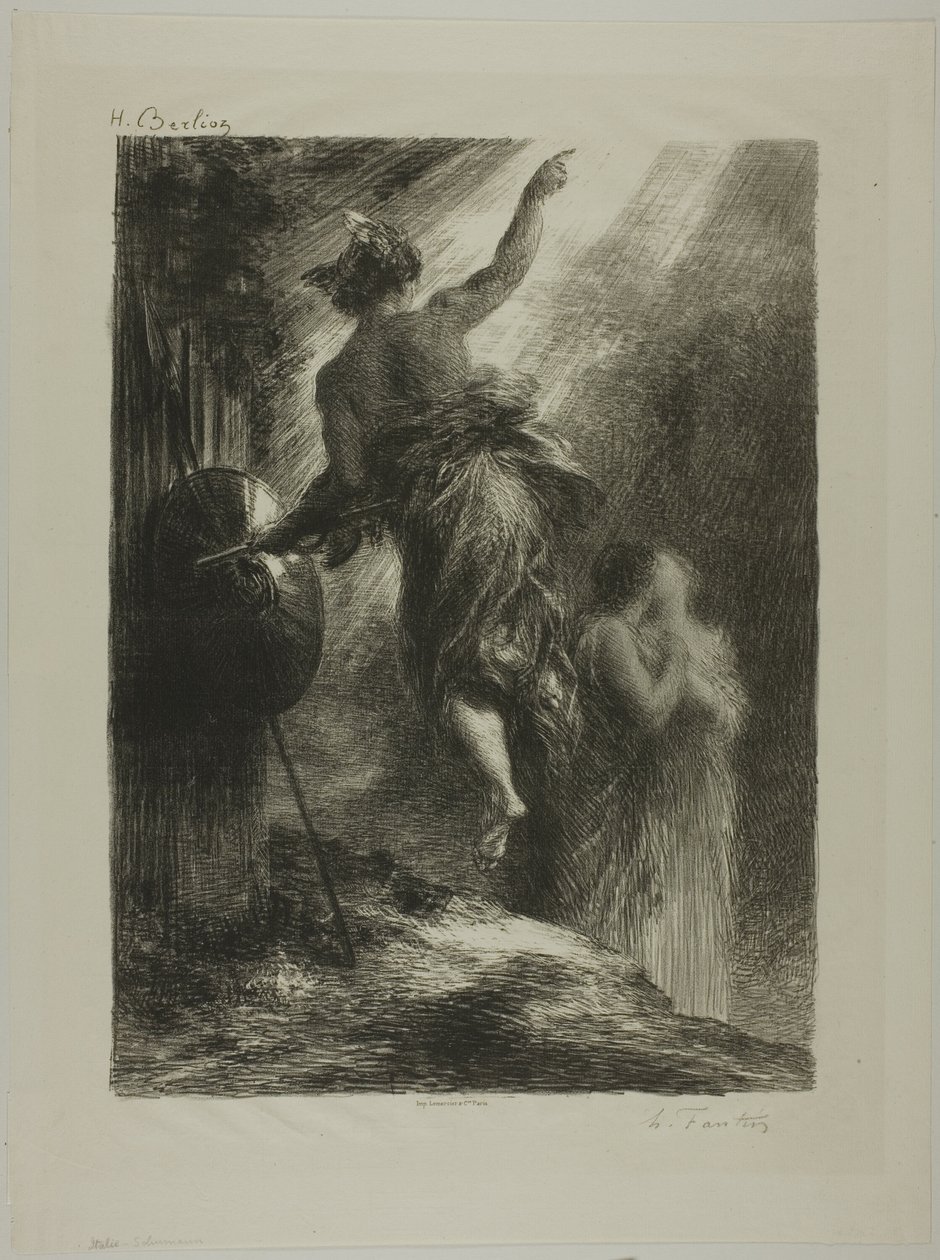 İtalya! by Ignace Henri Jean Fantin Latour