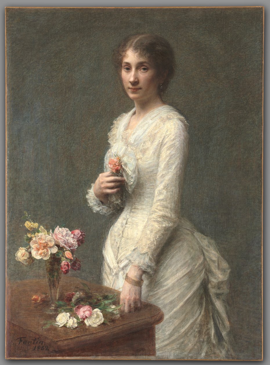 Madam Lerolle by Ignace Henri Jean Fantin Latour