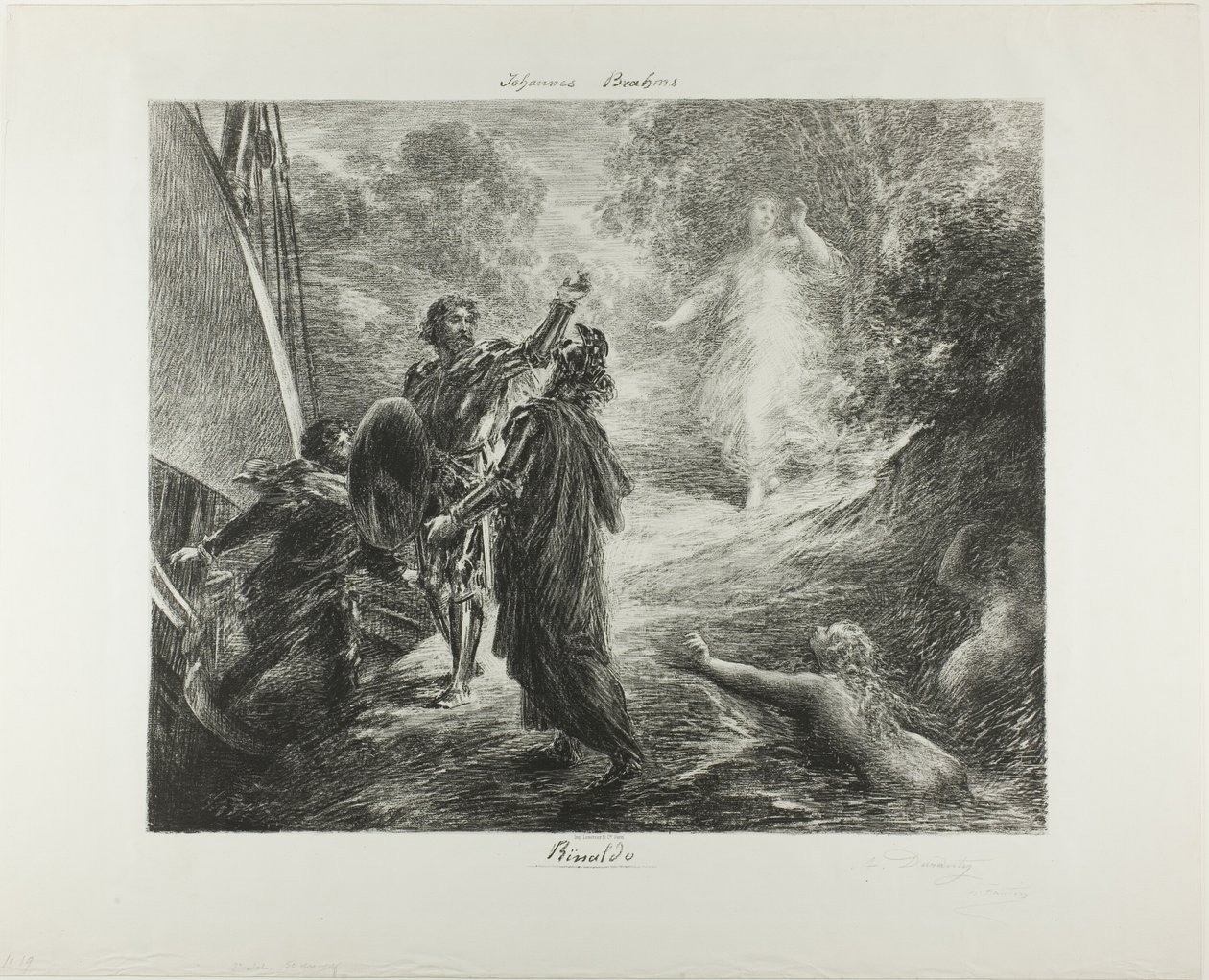 Rinaldo by Ignace Henri Jean Fantin Latour