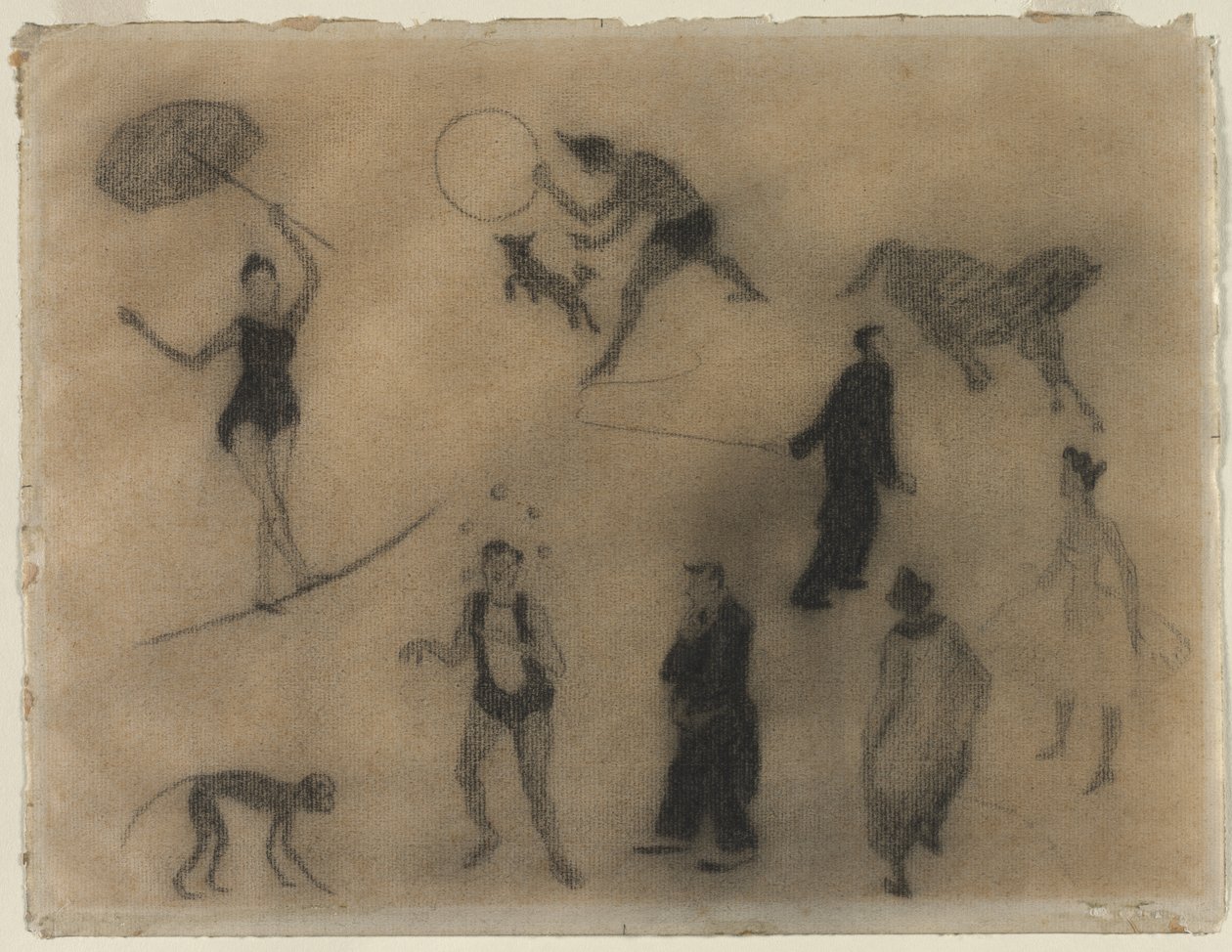 Sirk by Henri Gabriel Ibels