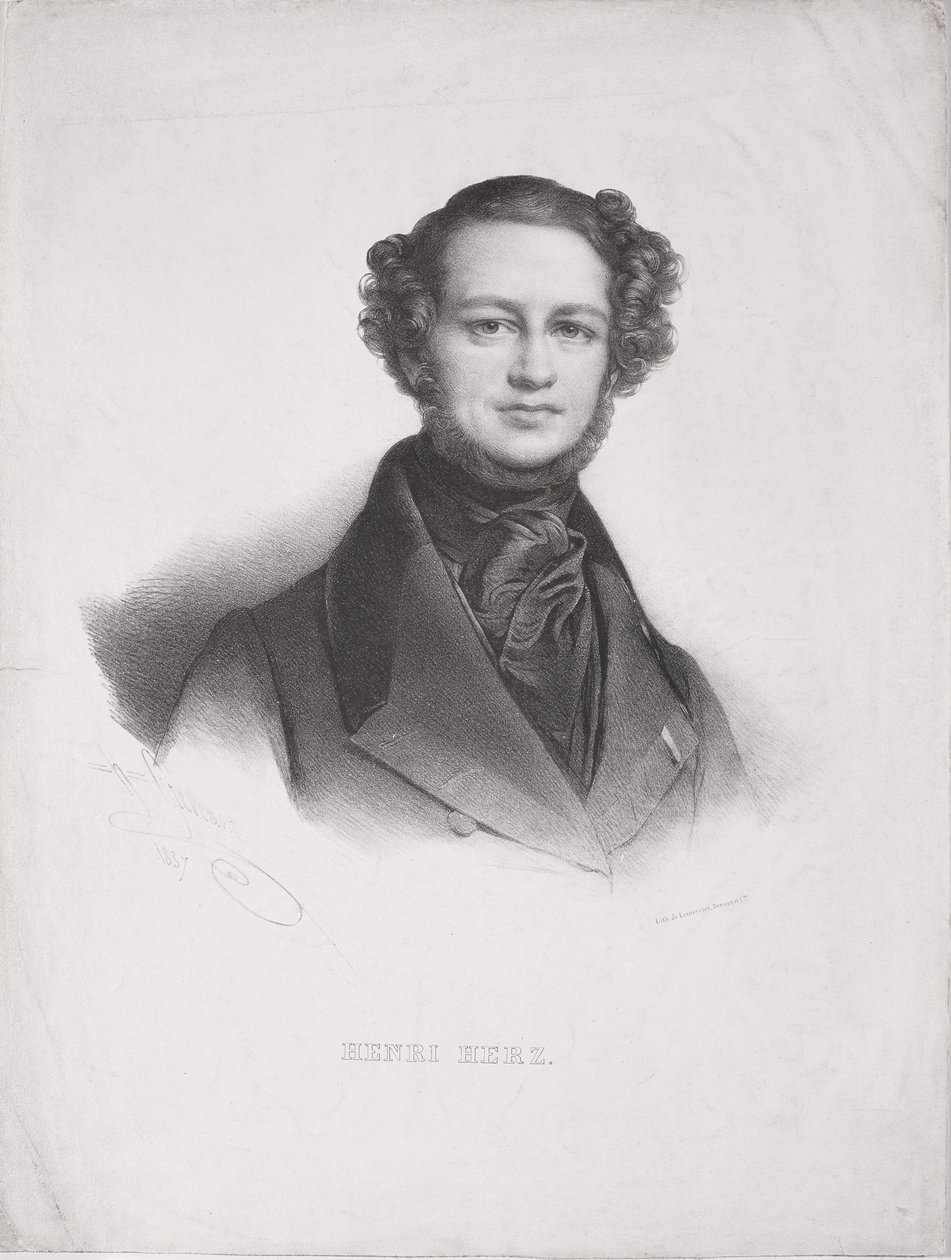 ಹೆನ್ರಿ ಹೆರ್ಜ್ (1803-88) ಟರ್ಕಿಶ್ by Henri Grevedon