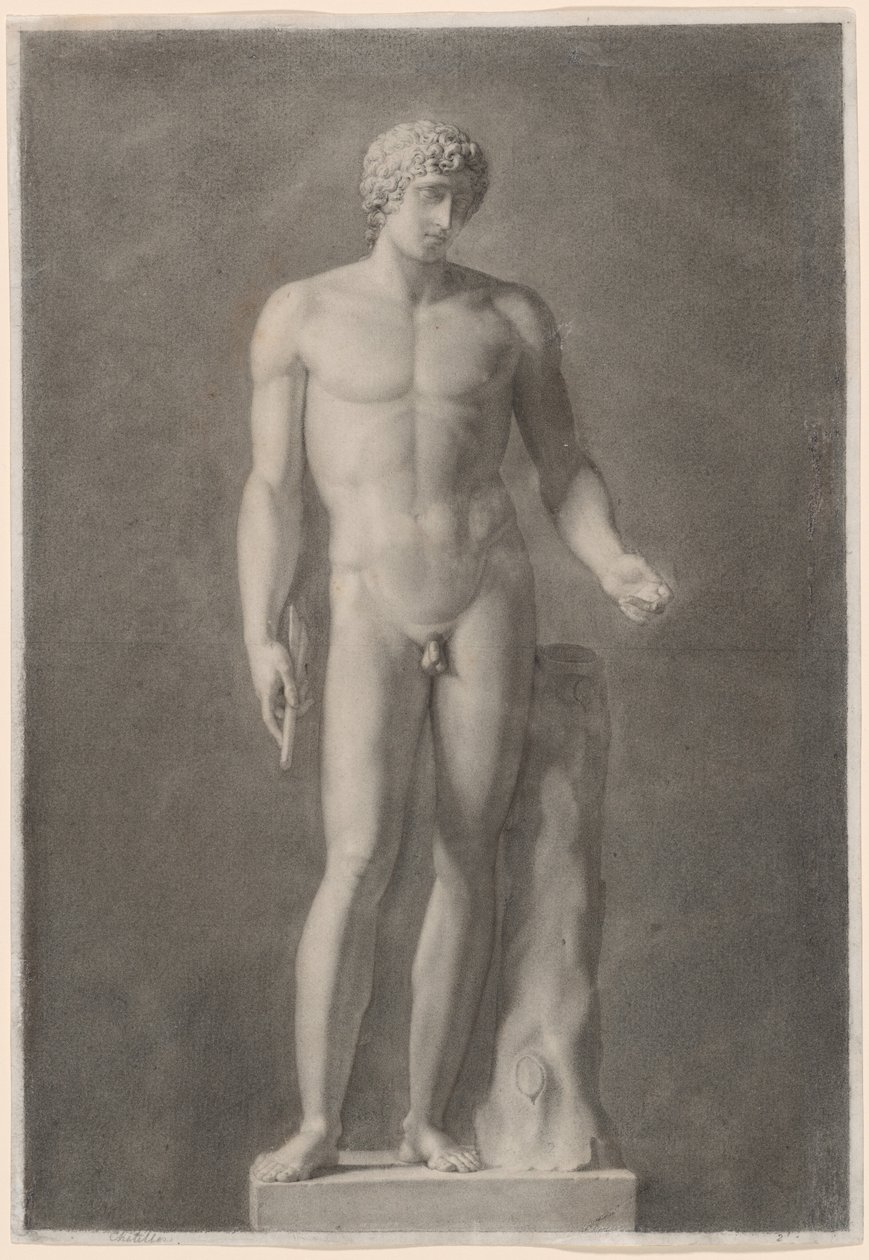 Apollo veya Adonis by Henri Guillaume Chatillon