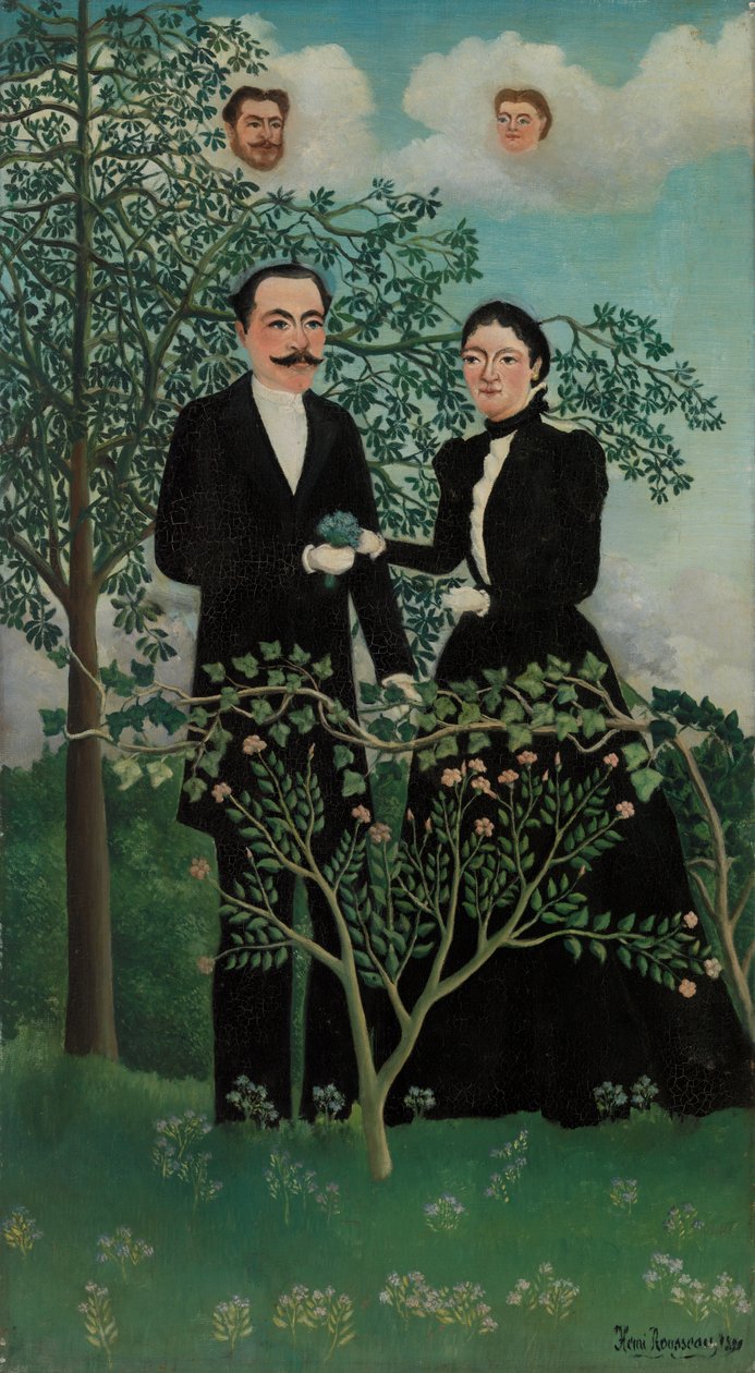 Geçmiş ve Bugün, 1899 by Henri J.F. 1844 1910 Rousseau