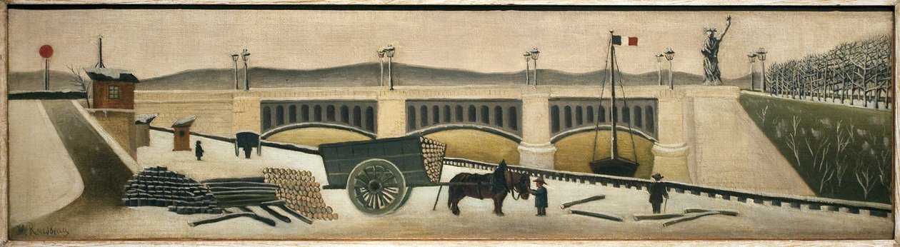Grenelle Köprüsü. Henri Rousseau