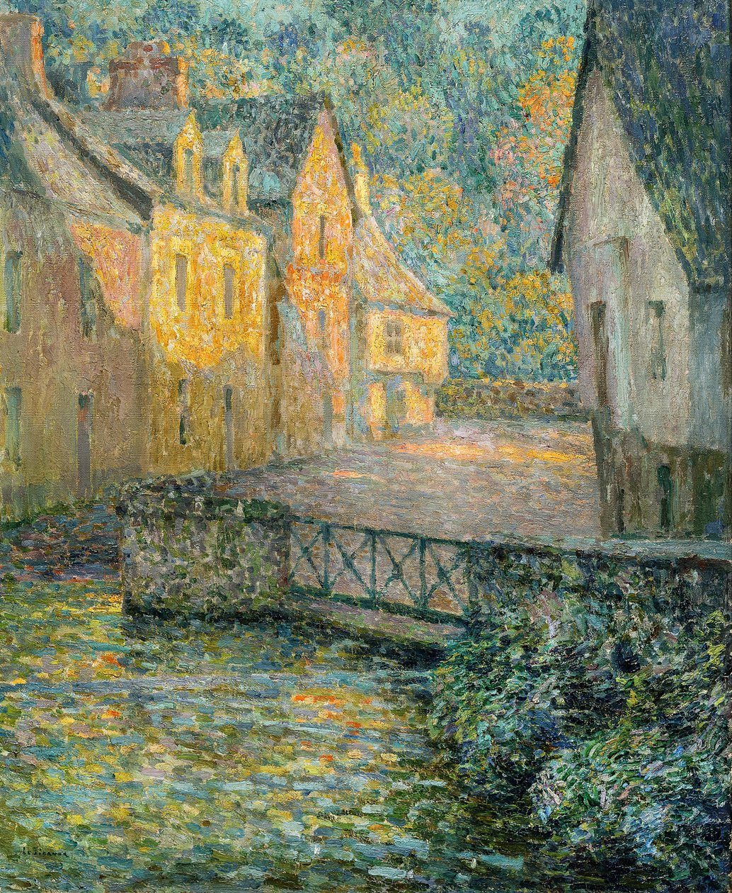 Altın sabah, 1920. by Henri Le Sidaner