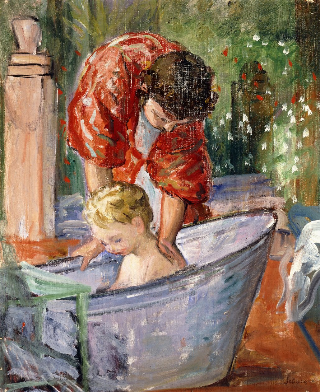 Banyo; Le Bain, by Henri Lebasque