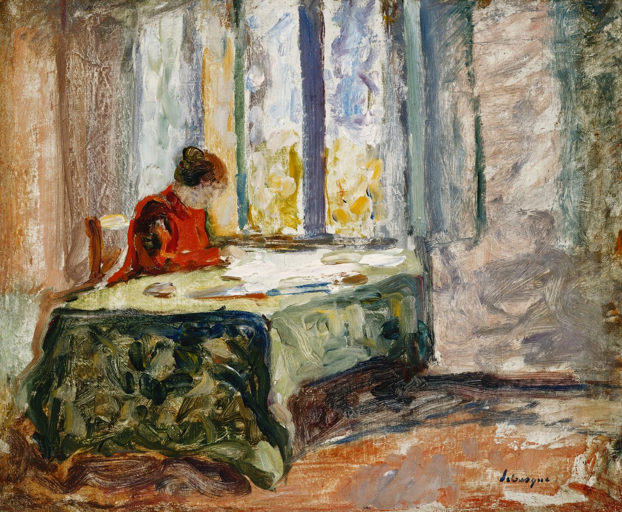 Kadın Dikişi; kadın Kuzen, by Henri Lebasque