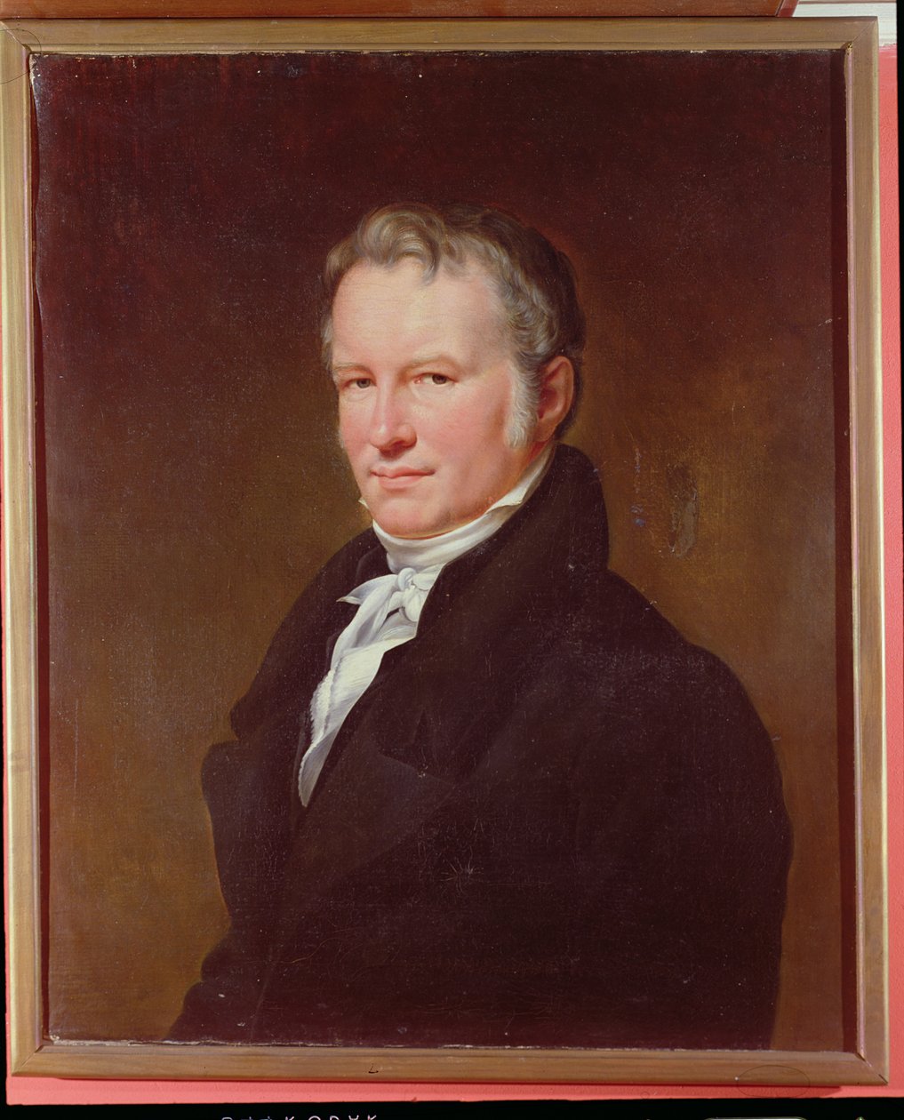 Baron Alexander von Humboldt (1769-1859) c.1835 by Henri Lehmann