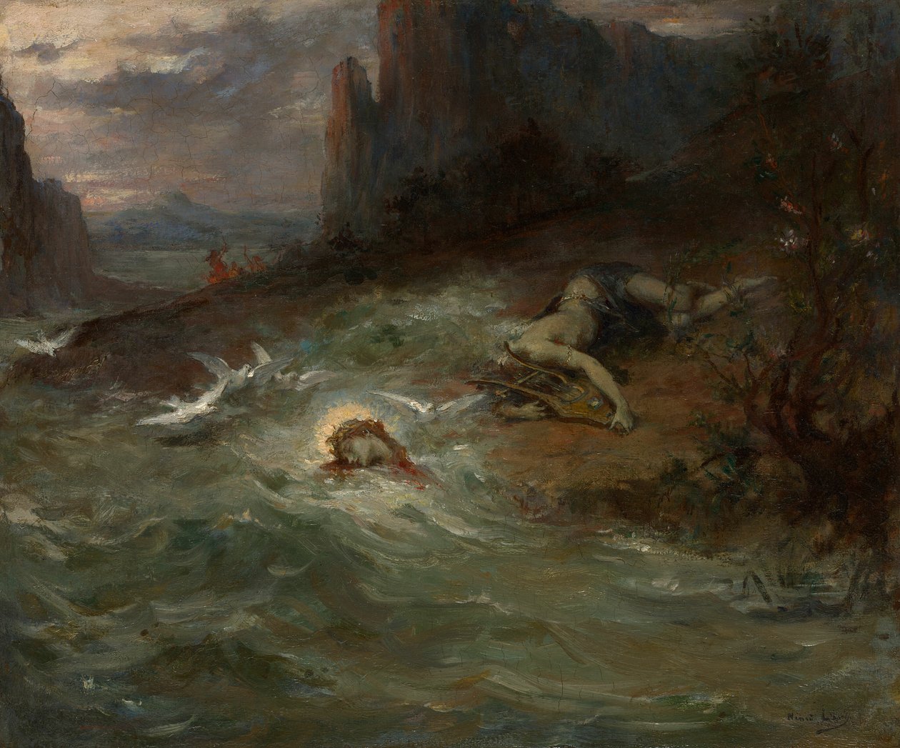 Orpheus'un Ölümü by Henri Leopold Levy