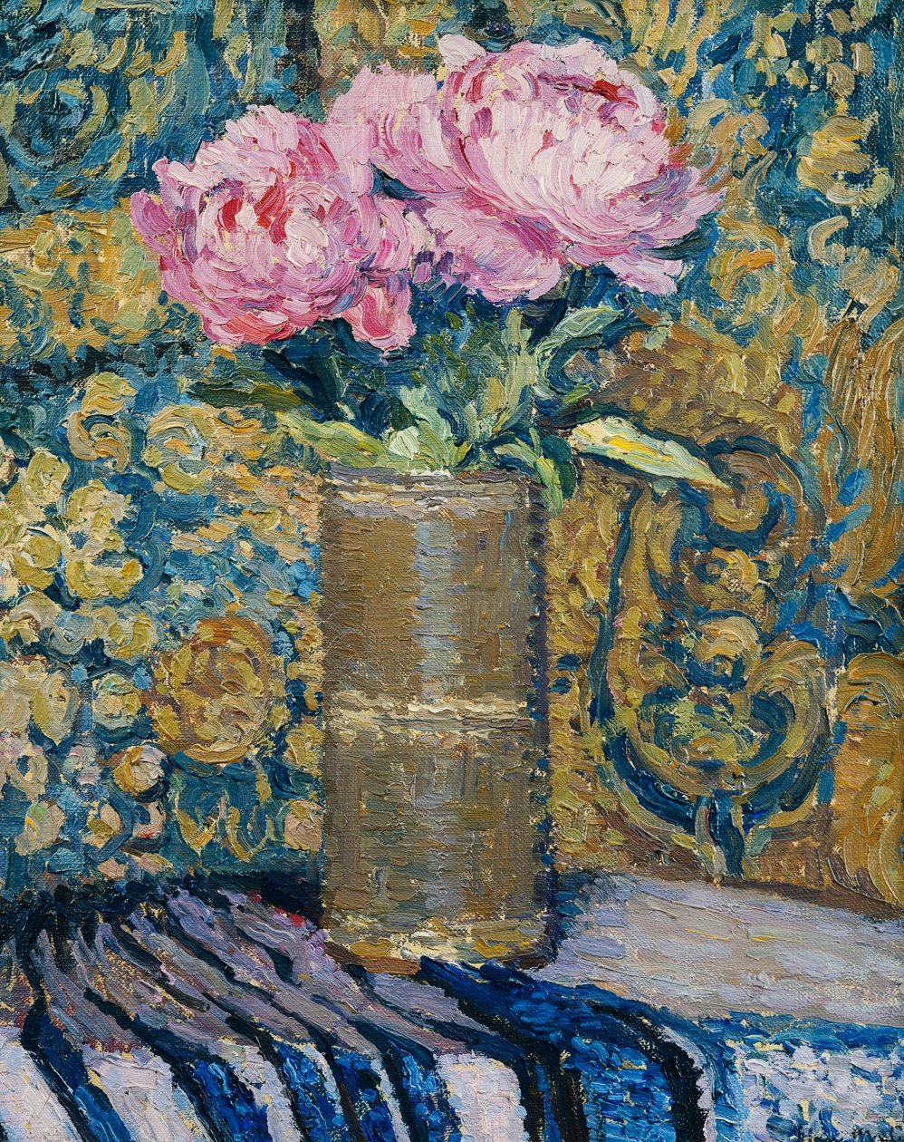 Şakayık Buketi; Şakayık Buketi, by Henri Martin