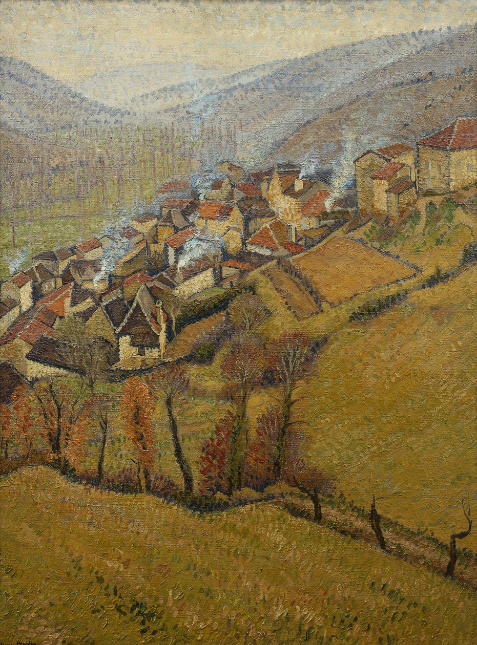 La Bastide du Vert, Kasım, by Henri Martin