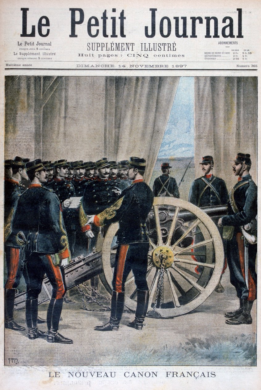 Yeni bir Fransız topu, 1897. by Henri Meyer