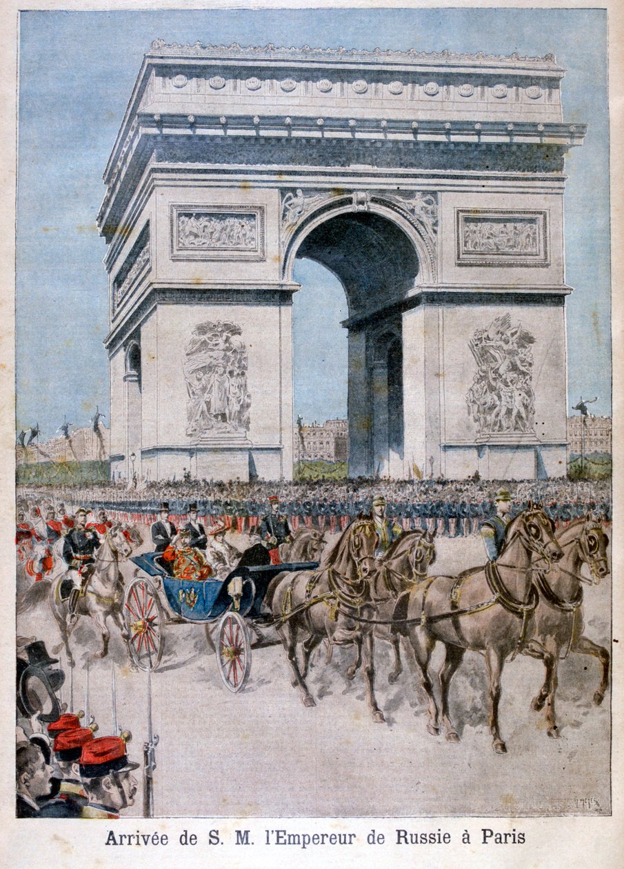 Çar Nicholas II Paris