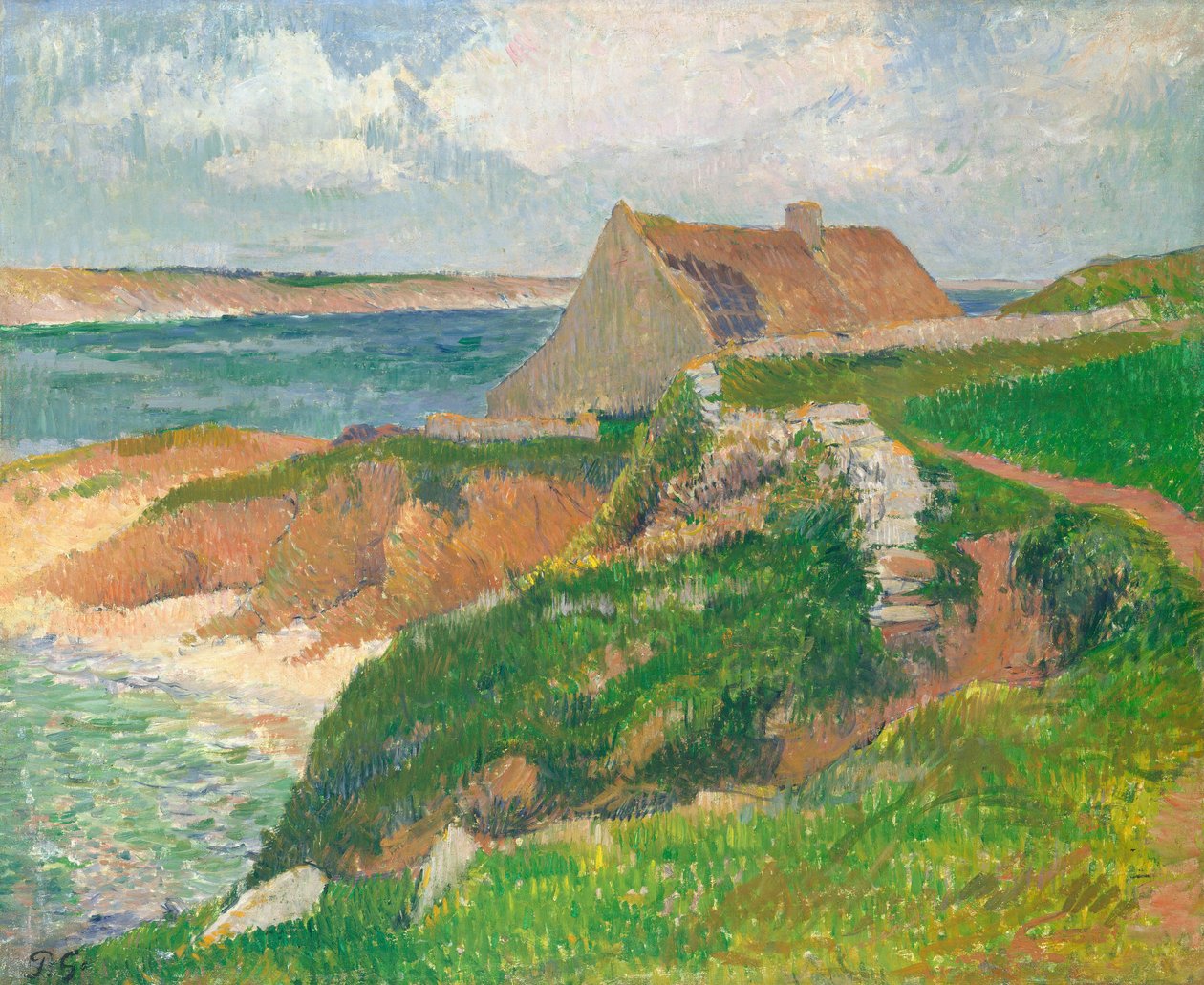 Raguenez Adası, Brittany, 18901895. by Henri Moret