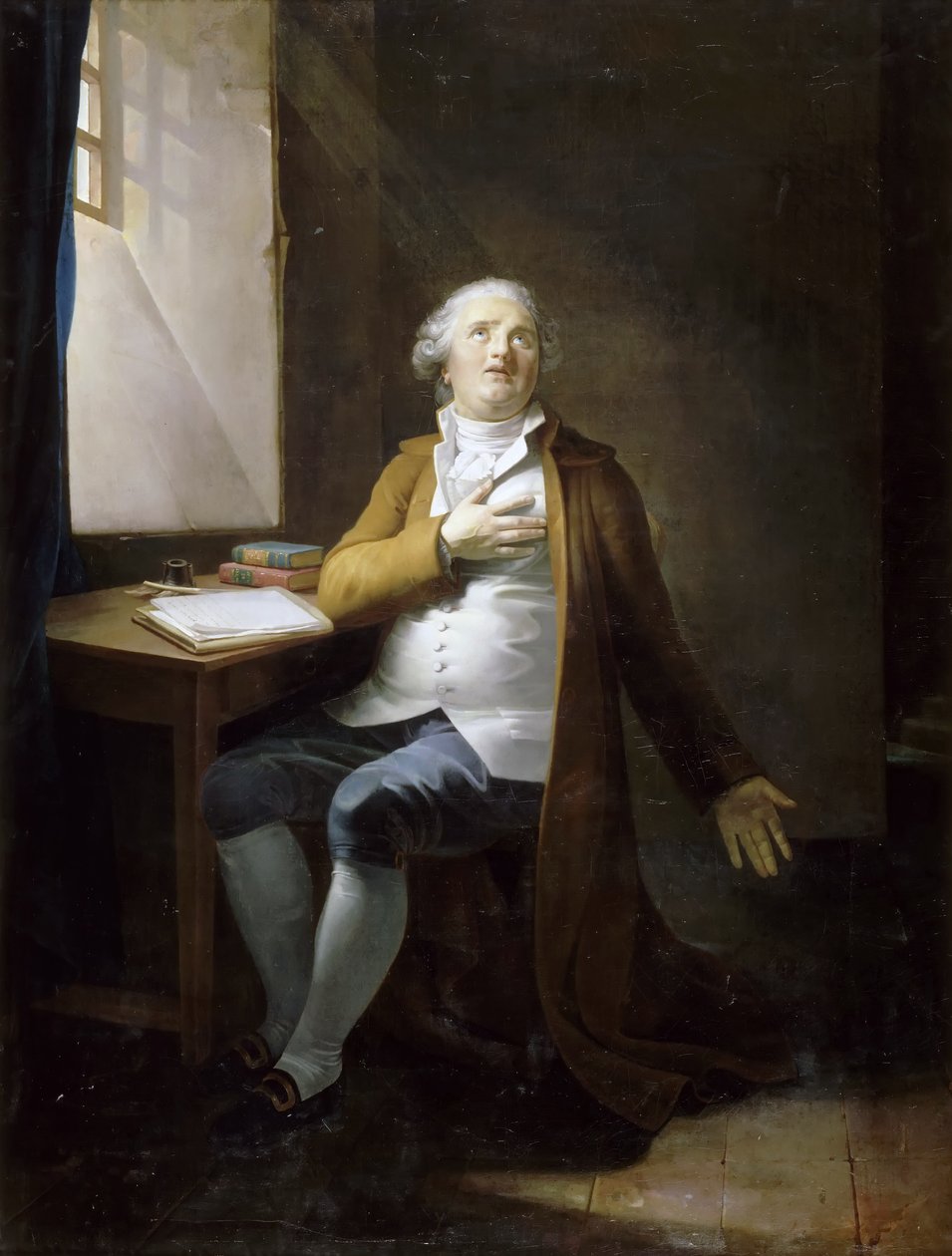 Tapınakta Louis XVI by Henri Pierre Danloux