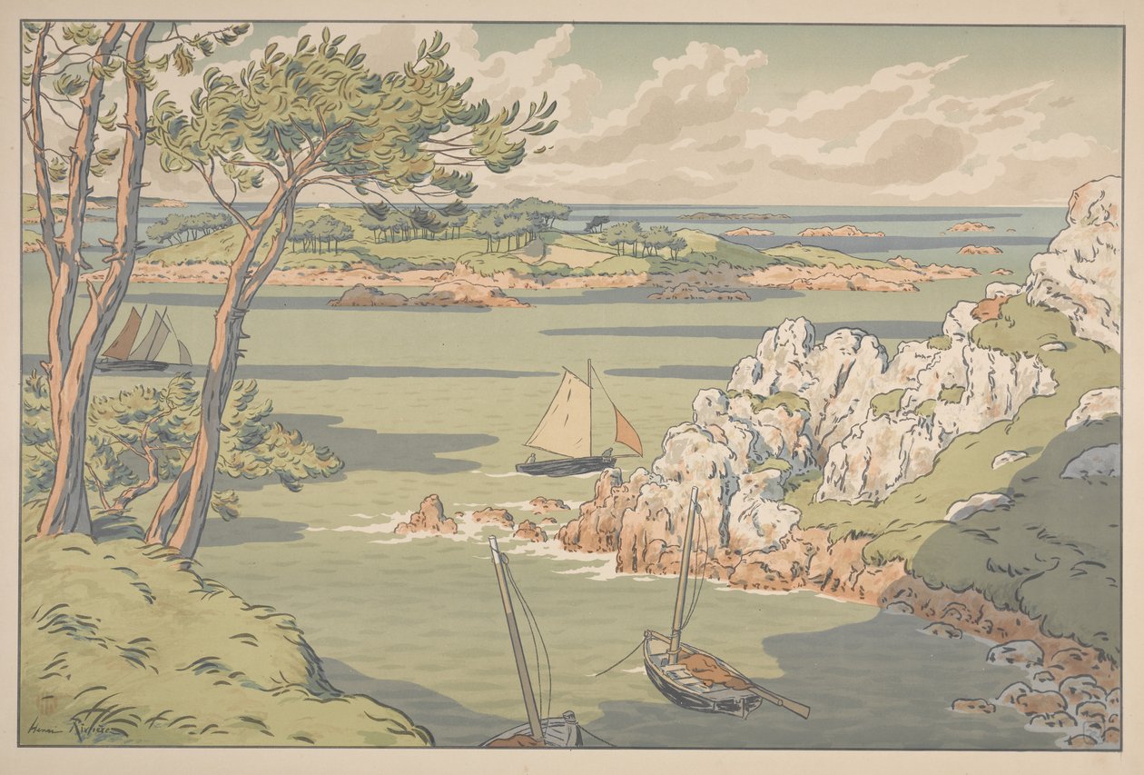 Doğanın Yönleri: Ada by Henri Rivière