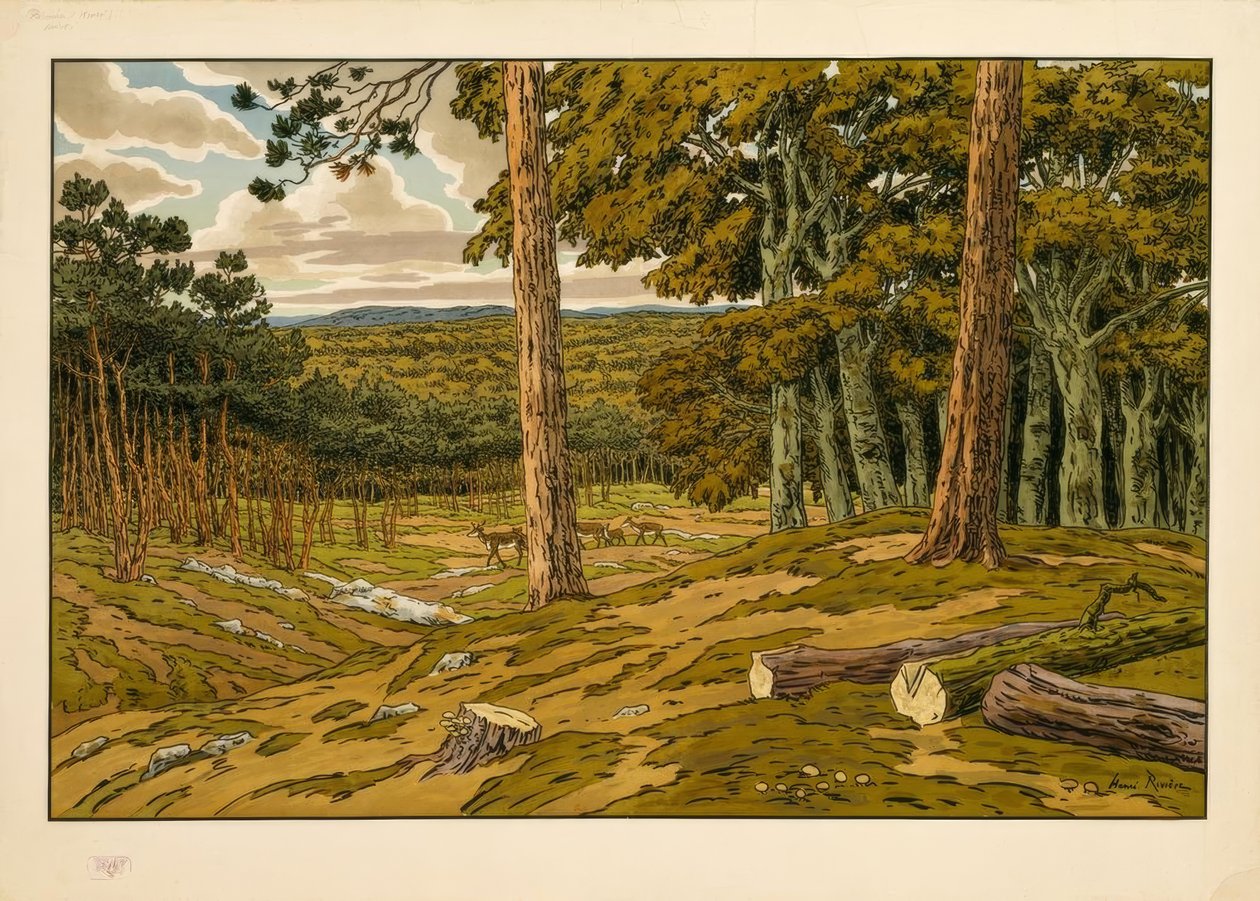 Orman by Henri Rivière
