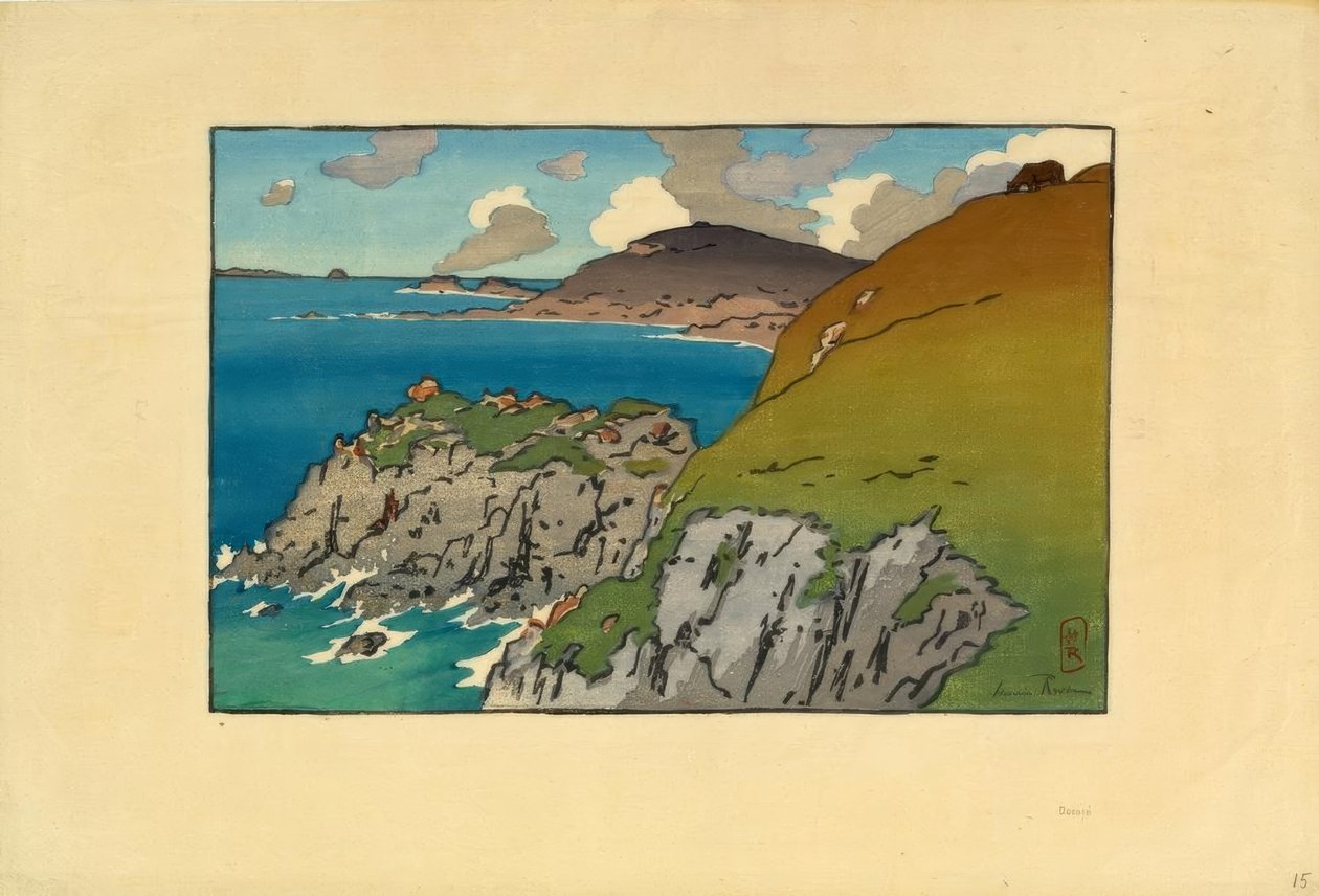Pointe de la Haye (Saint-Briac) by Henri Rivière