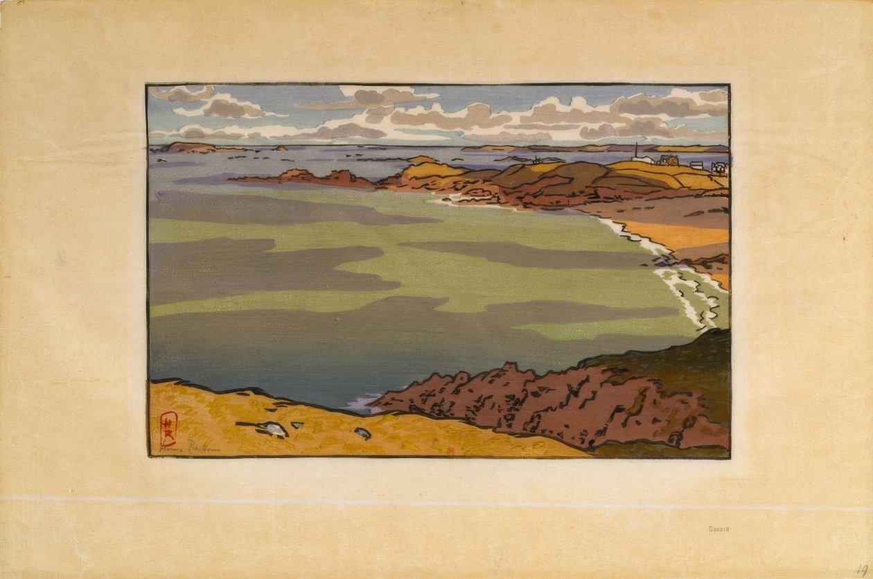 Pointe du Decolle by Henri Rivière