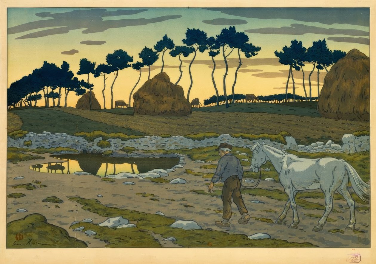 alacakaranlık by Henri Rivière