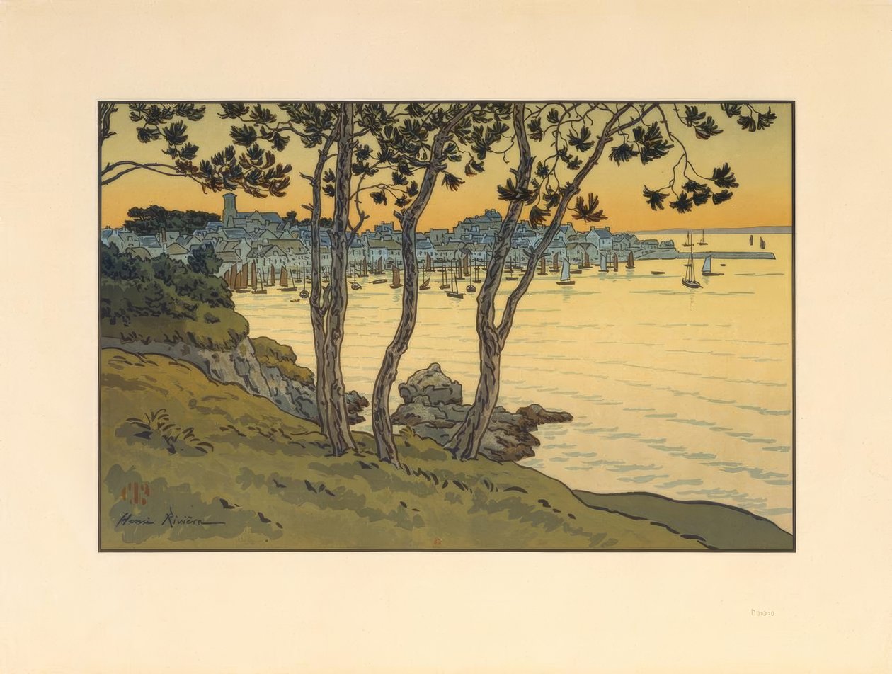 Douarnenez Limanı by Henri Rivière