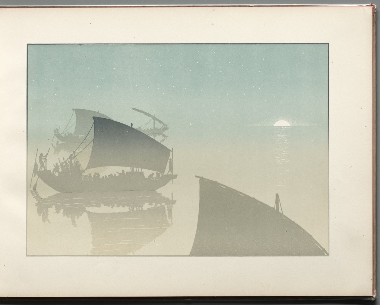 Müsrif Oğul: Dördüncü Panel by Henri Rivière