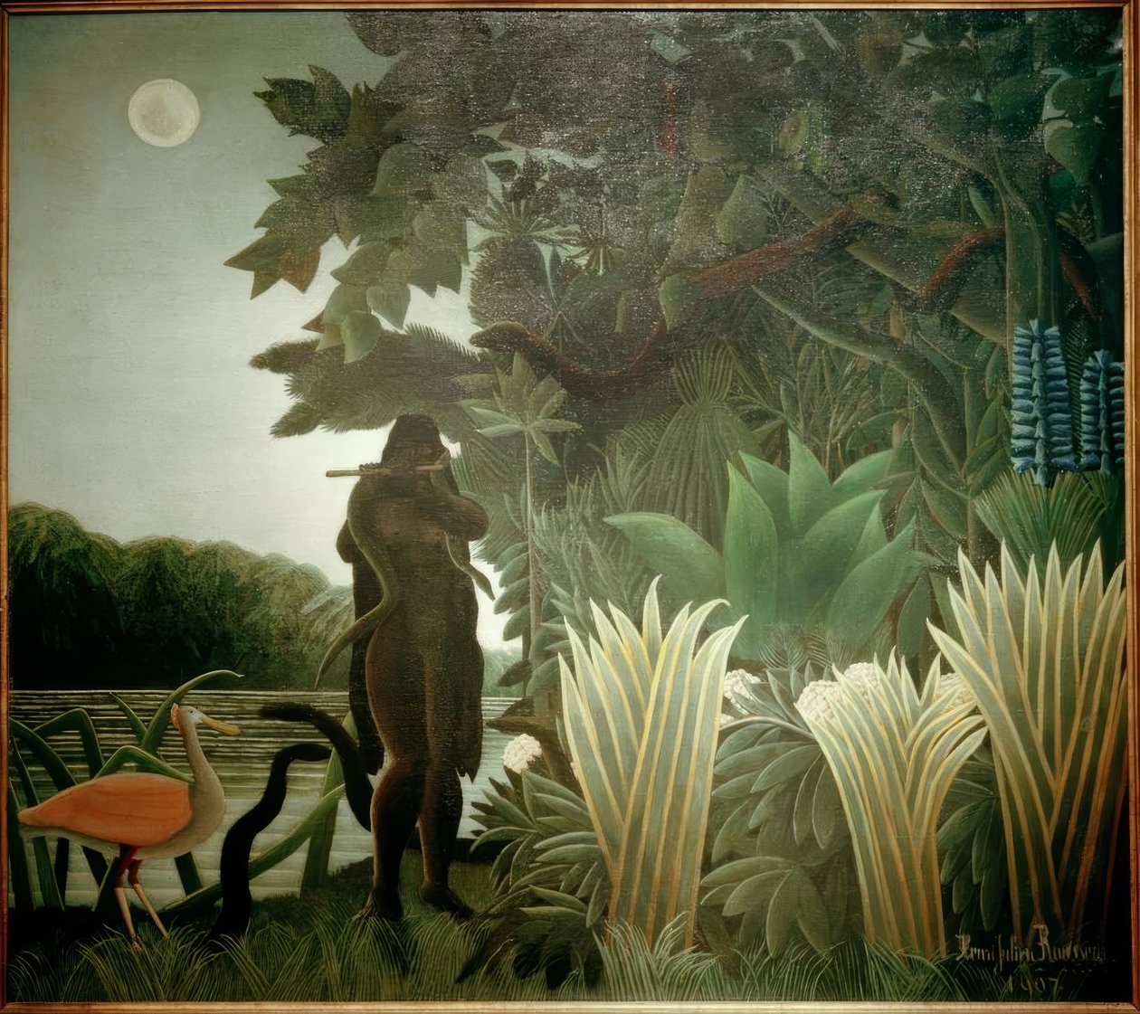 yılan oynatıcısı by Henri Rousseau