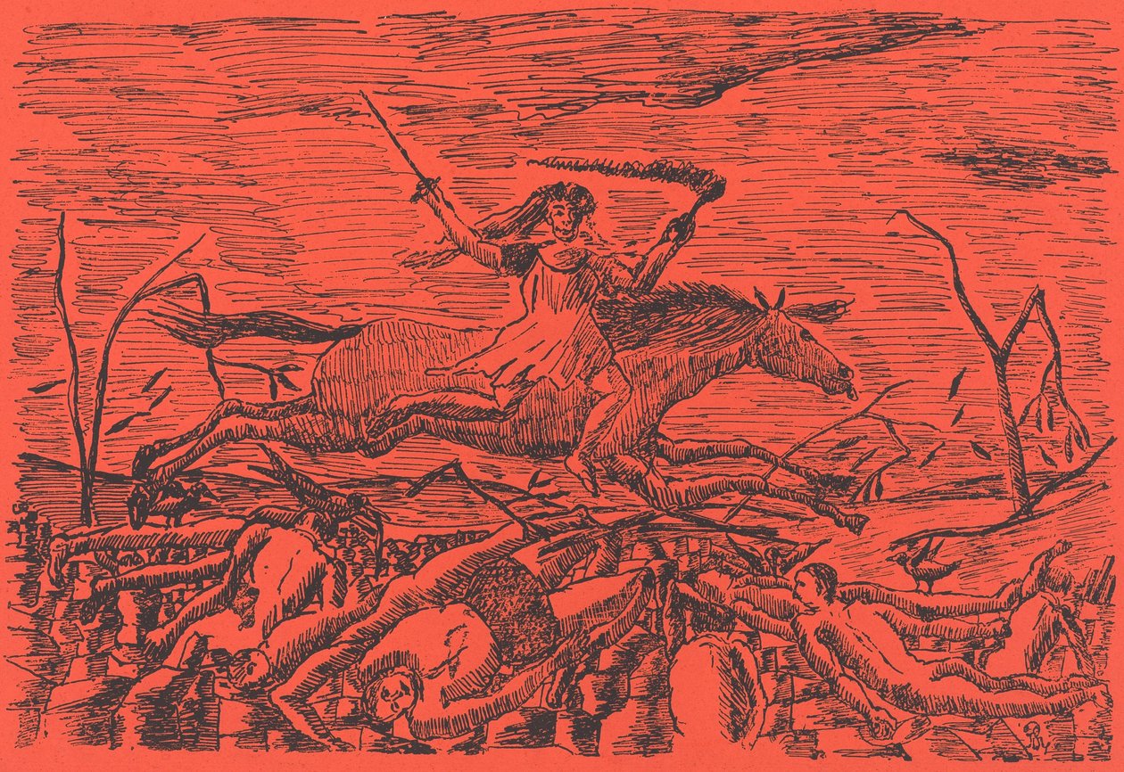 Savaş by Henri Rousseau