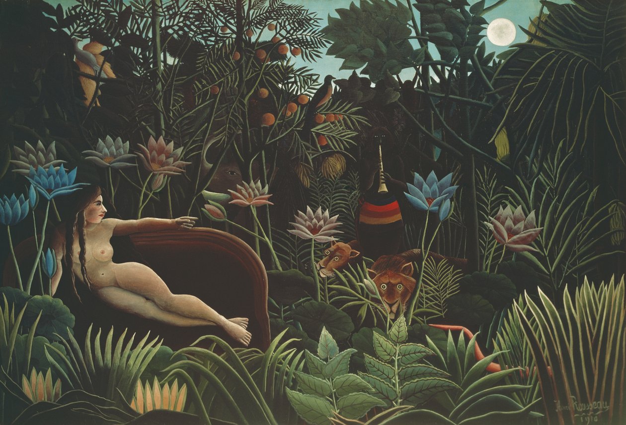 Rüya, 1910 by Henri Rousseau