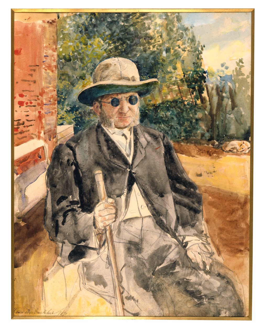 Gustave Couverts by Henri de Braekeleer