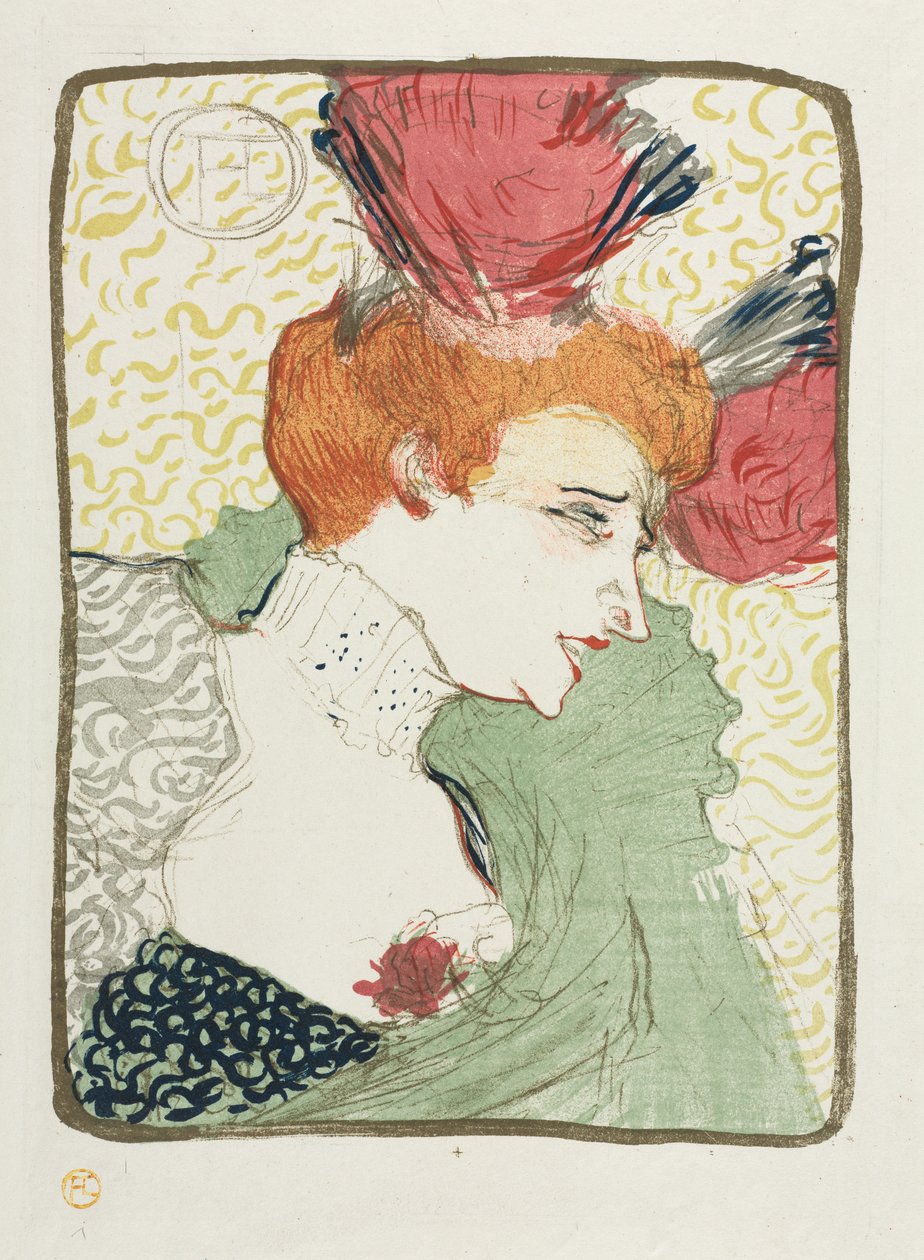 Matmazel Büstü by Henri de Toulouse Lautrec