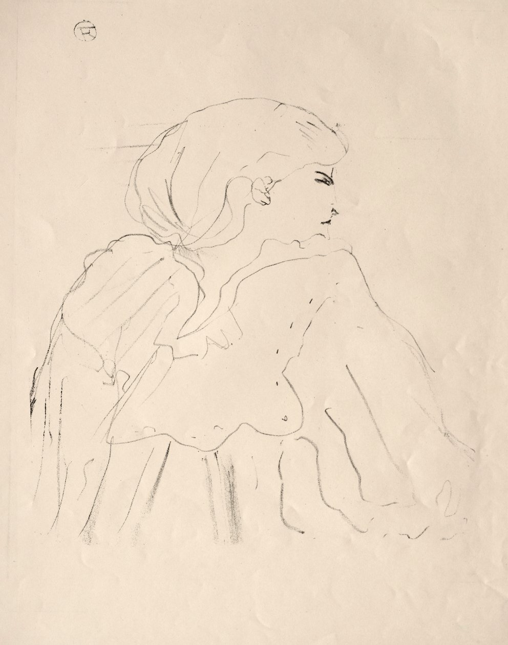 Cassive. by Henri de Toulouse Lautrec
