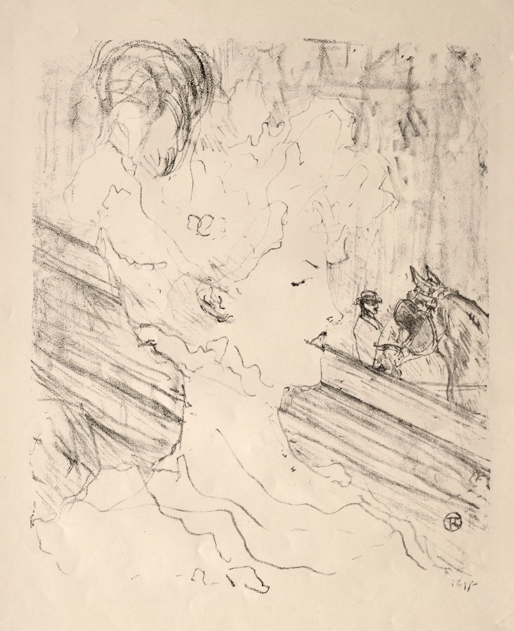 Emilienne dAlençon. by Henri de Toulouse Lautrec