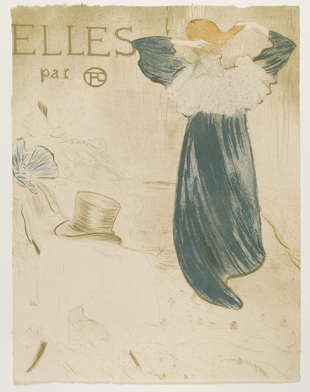 Kadınlar için Cephe Parçası by Henri de Toulouse Lautrec