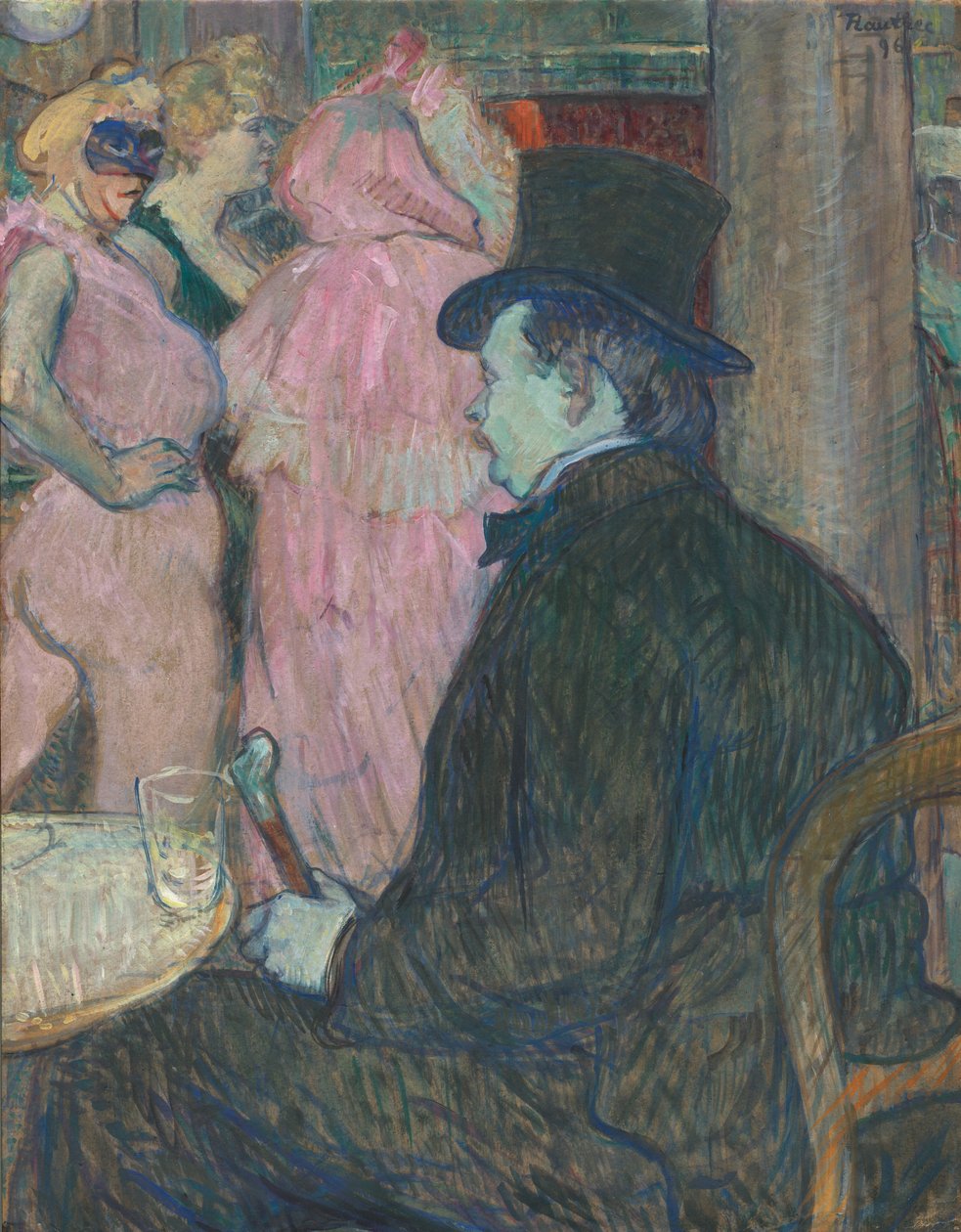 Maxime Dethomas by Henri de Toulouse Lautrec