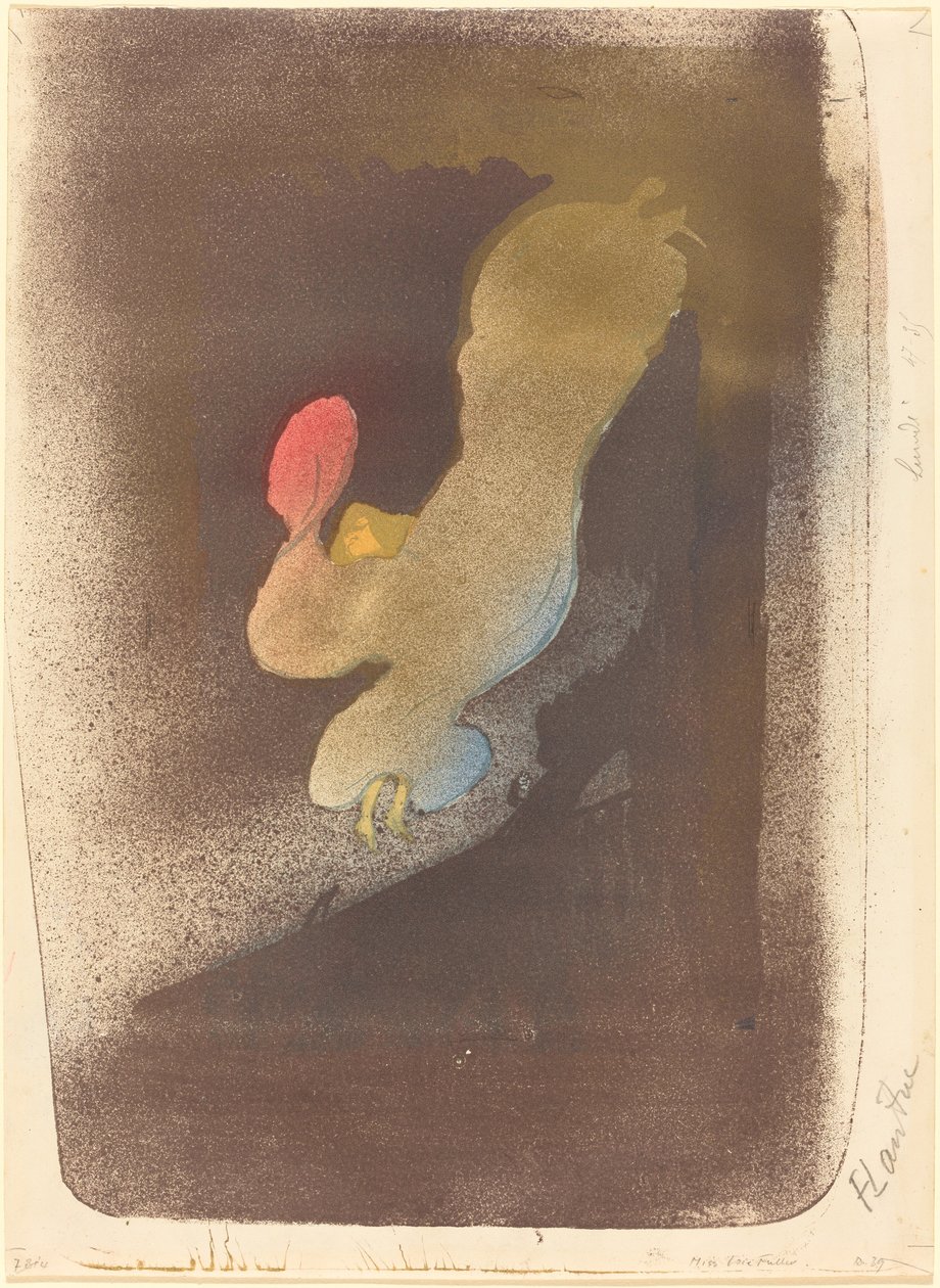 Bayan Loie Fuller by Henri de Toulouse Lautrec